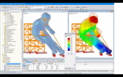 RFEM Model of Edy Wooden Sculpture in St. Moritz, Switzerland (© sblumer ZT GmbH)