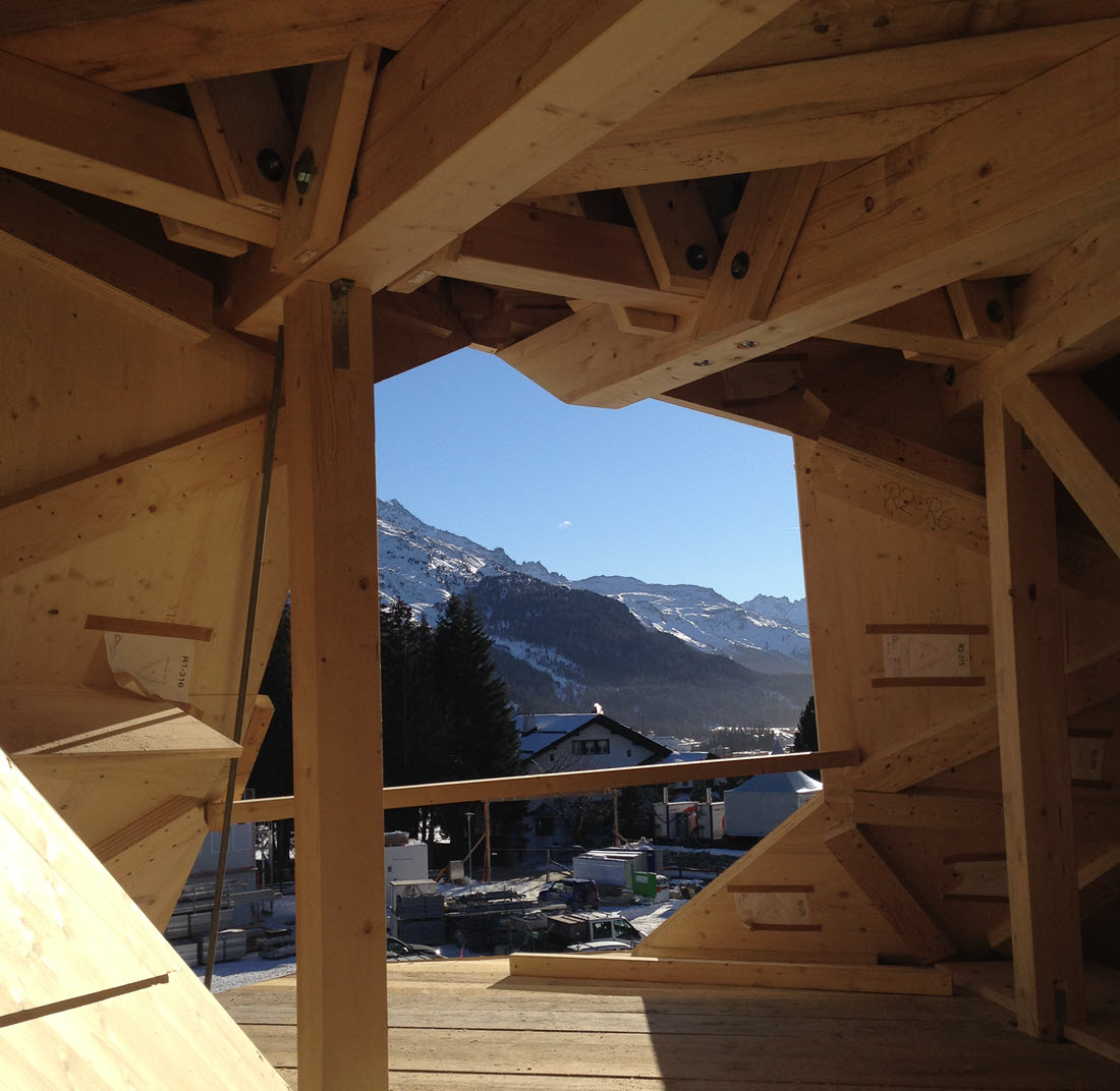 Interior of Oversized Skier (© sblumer ZT GmbH)