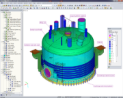 Analysis Model in RFEM (© Peter & Partner)