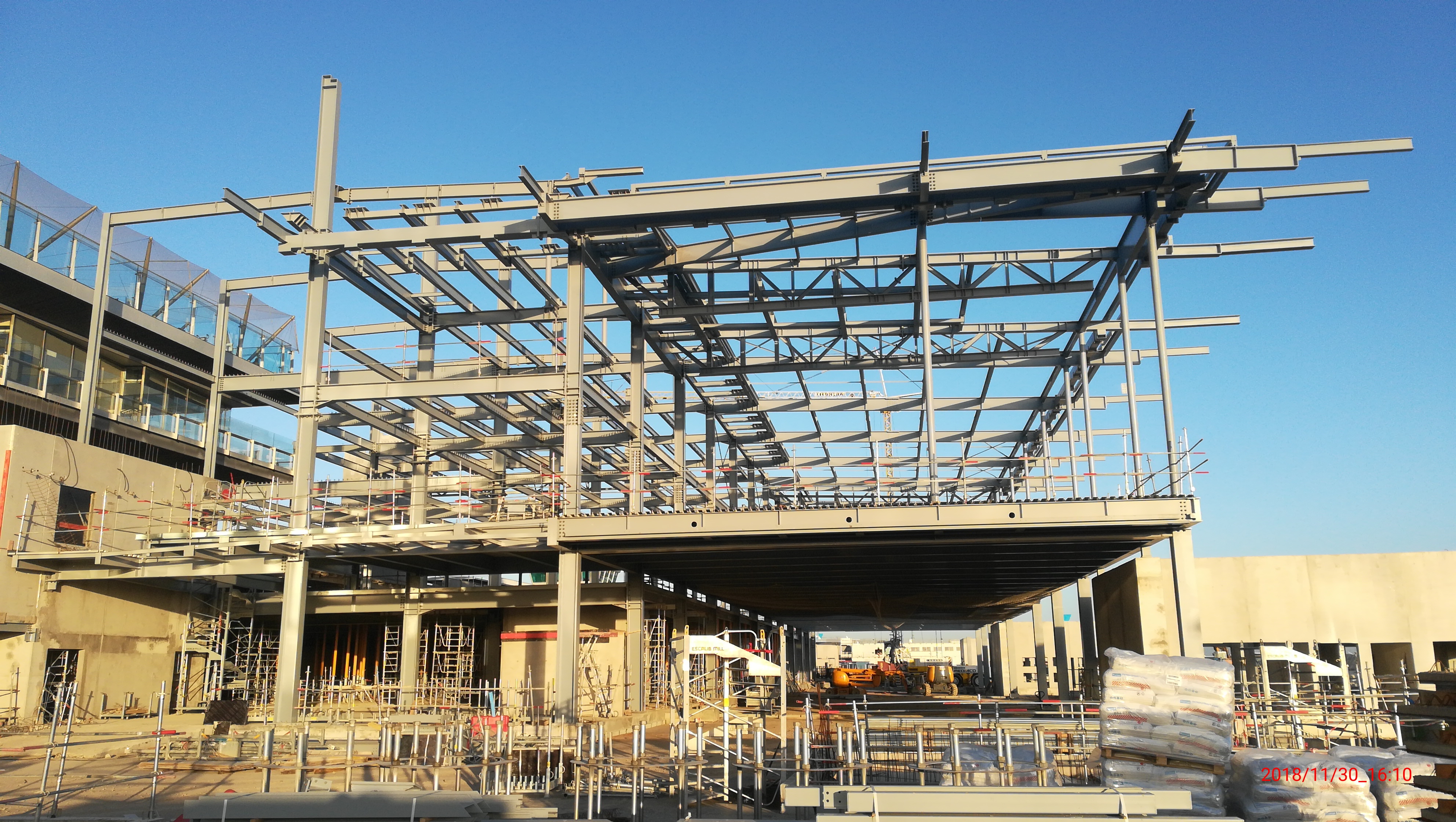 View of Orly Sud Airport Expansion Under Construction (© Roux Ingénierie)