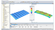 RFEM Tennis Court Roof Model (© ACS Production)