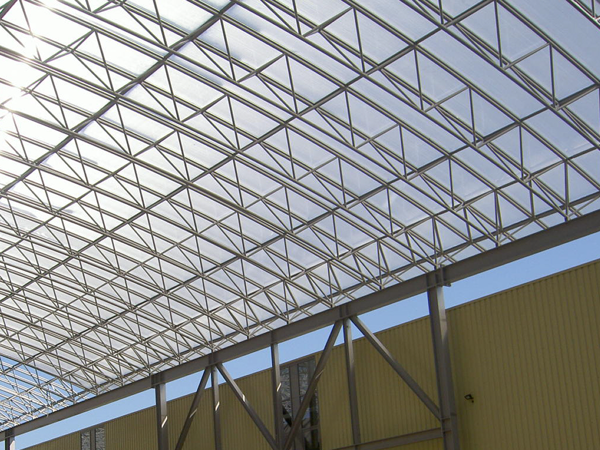 Roof Structure Truss Girder Curved from CHS