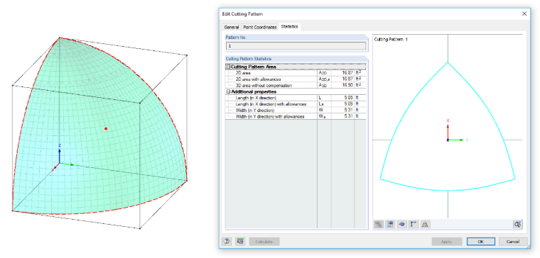 Flattening of Sphere Triangle