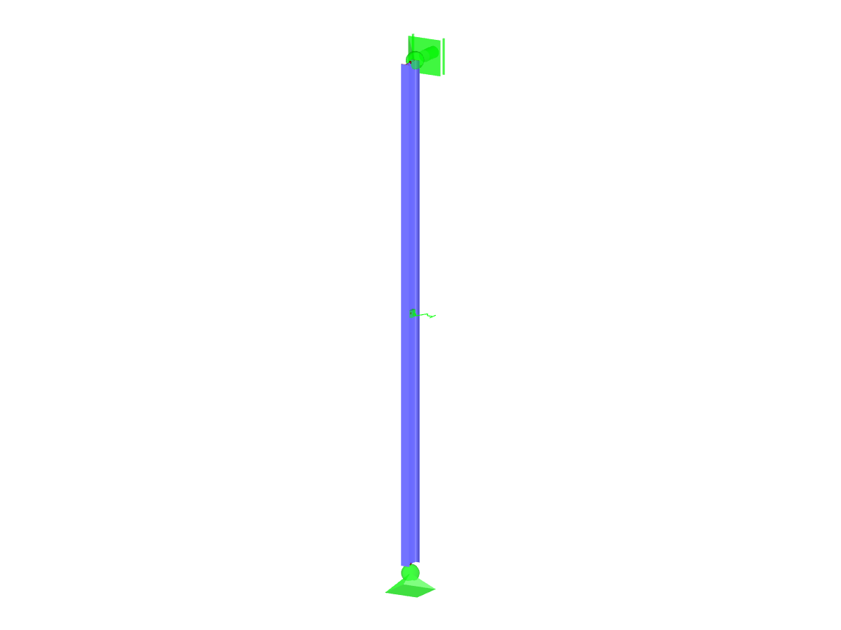 Model: Stabilized Buckling Member