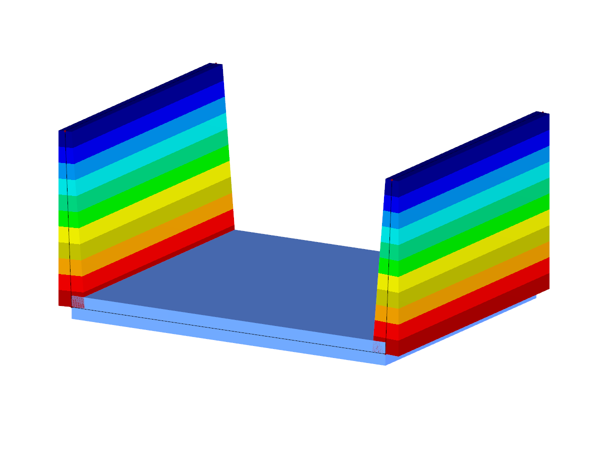 Structural Element with Variable Surface Thicknesses
