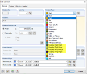 Member Types "Rigid" and "Coupling"