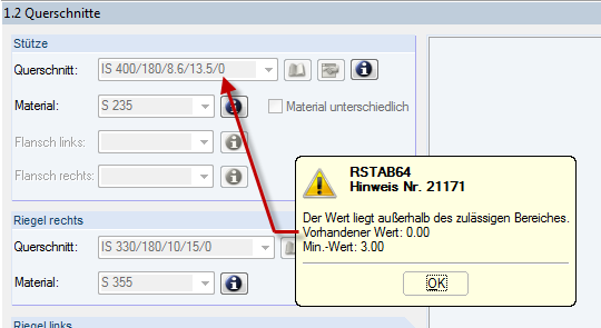 Undefined Thickness of Weld