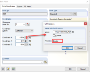 Full Precision for Nodes