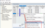 Exporting Modified Cross-Section to RFEM
