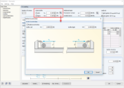Defining Distances and Eccentricities for Girder Buffer