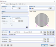 Defining Angle of Rotation for Member