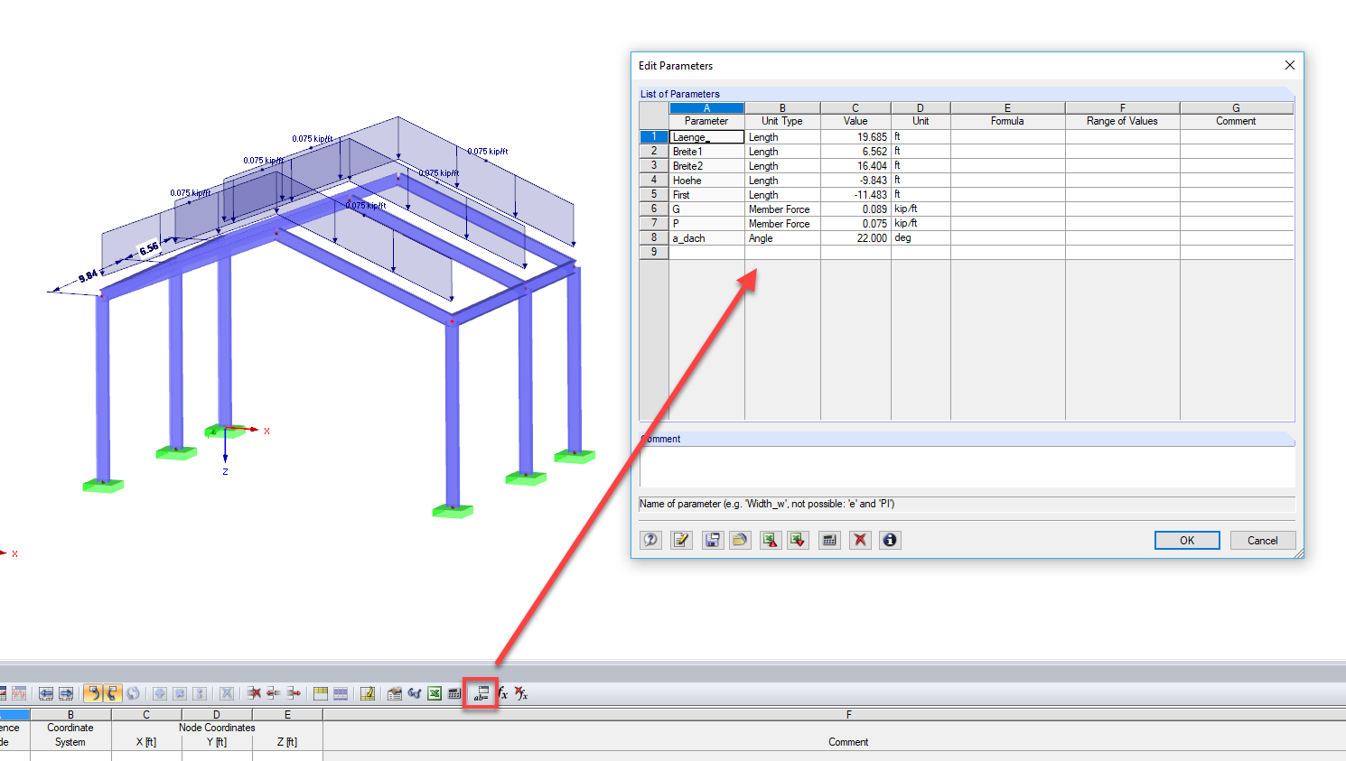 Defining Parameters