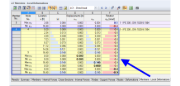 Displaying Intermediate Values of Division Points in Table