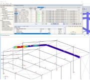 Window for Displaying Calculated Mode Shape (Critical Buckling Shape)