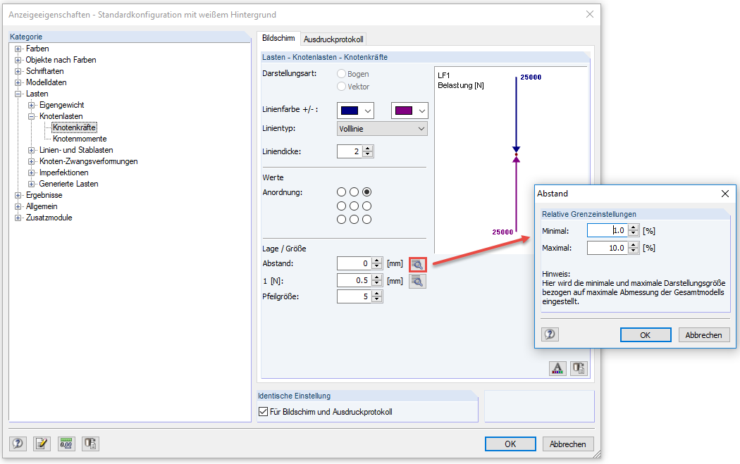 Relative Limit Setting