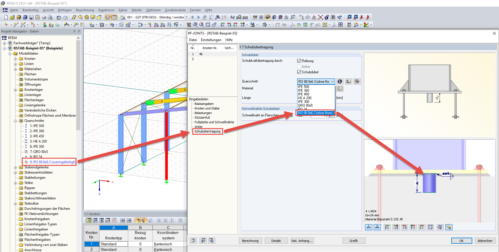 Defining Shear Key