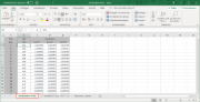 Acceleration Data in Excel
