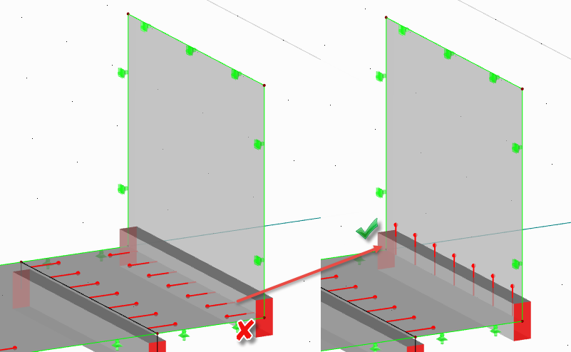 Line Hinge on Wall