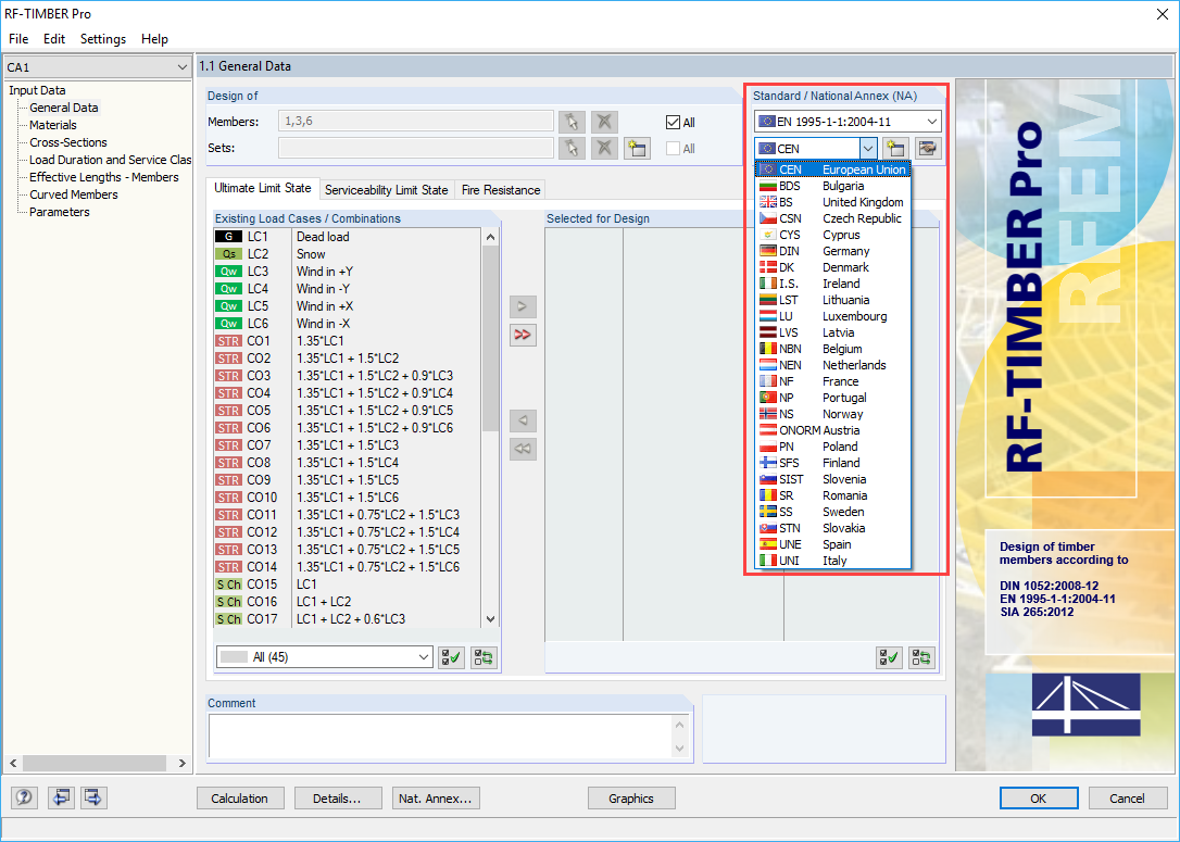 Selecting Standard