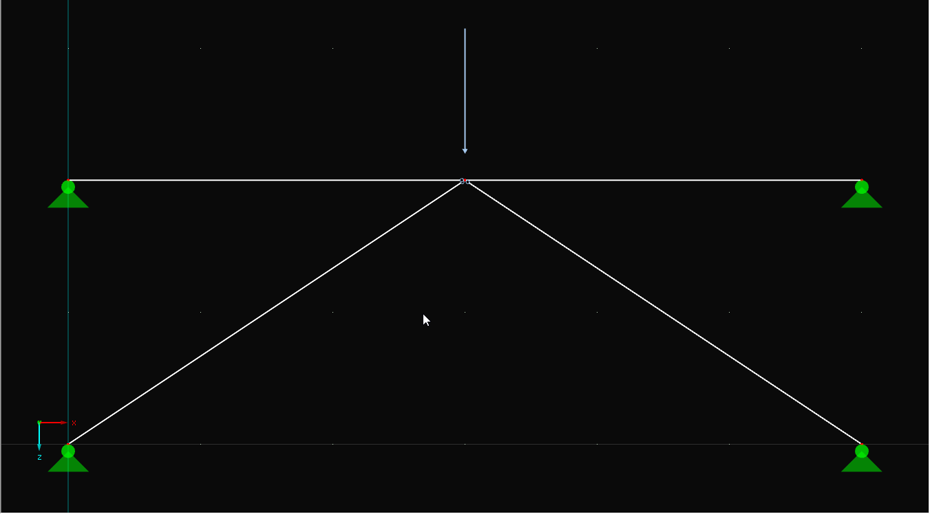 Hinged Diagonals on Flange Joint