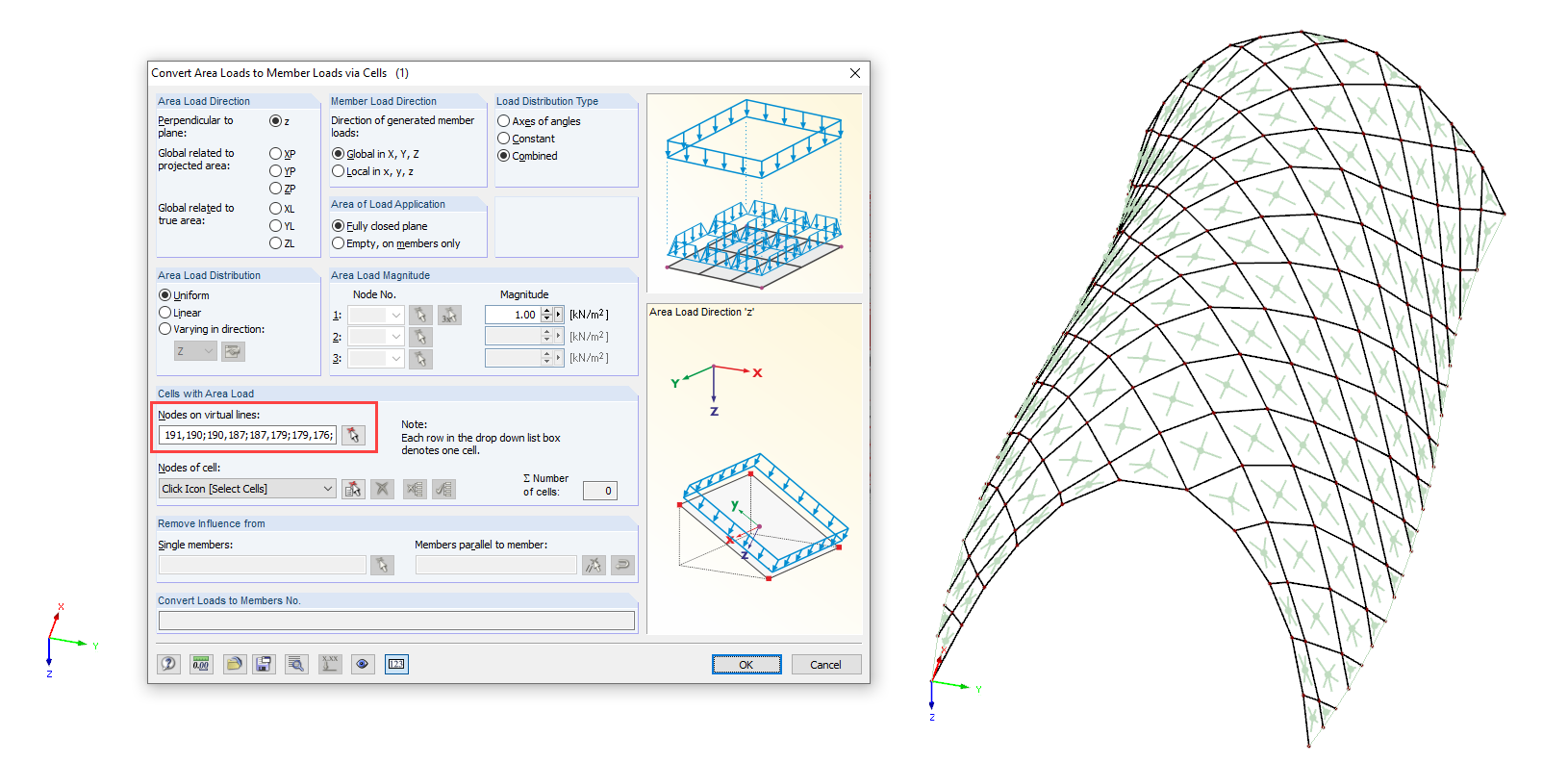 Creating Virtual Lines
