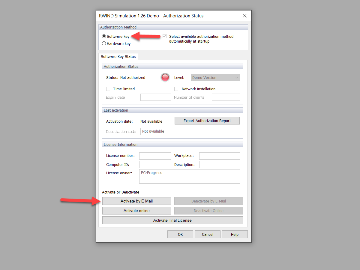 Email Activation