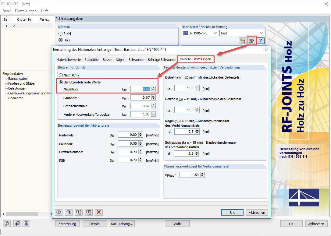 Modyfying Factors for Shear