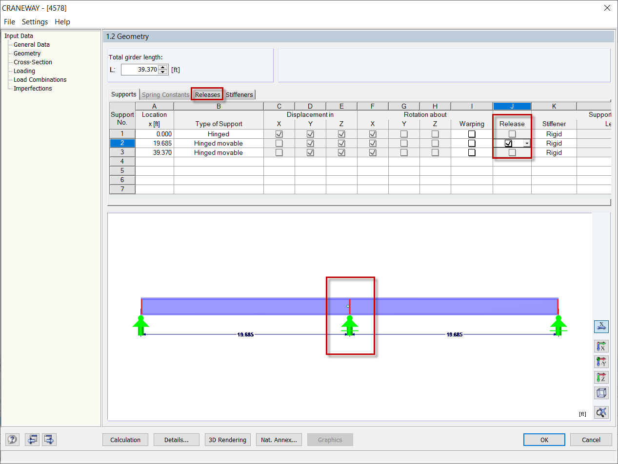 Inserting Releases