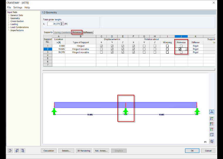 Inserting Releases