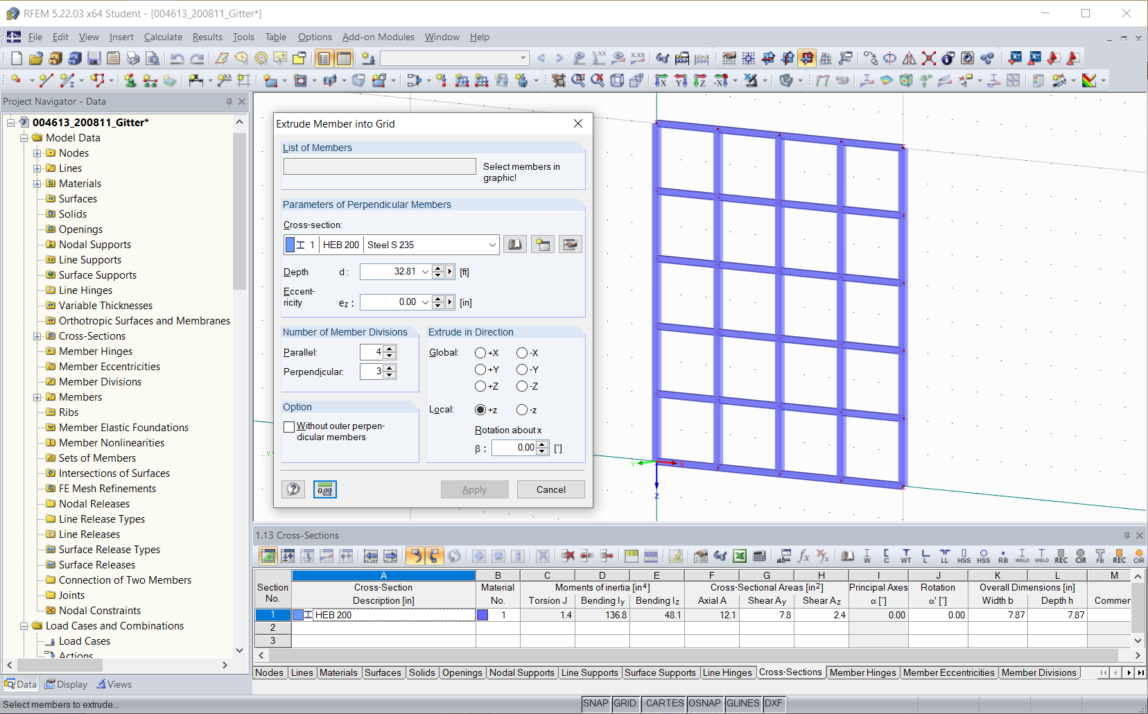Generated Grid