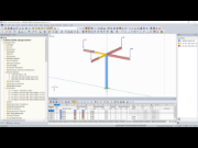Structural System After Graphical Assignment of Member Properties