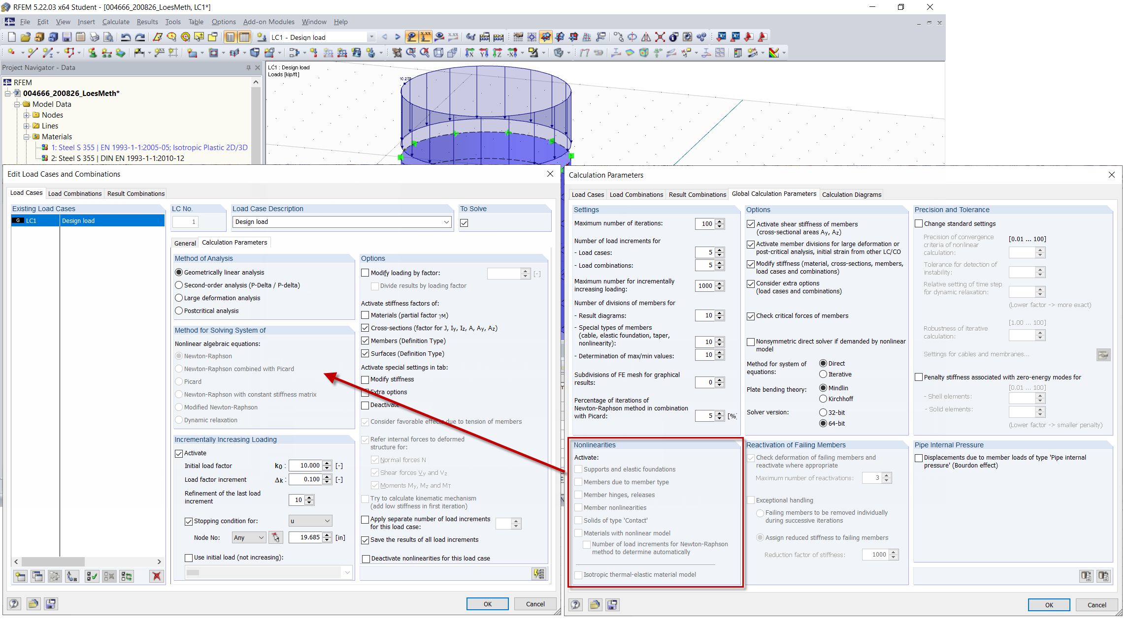 System Without Nonlinearities