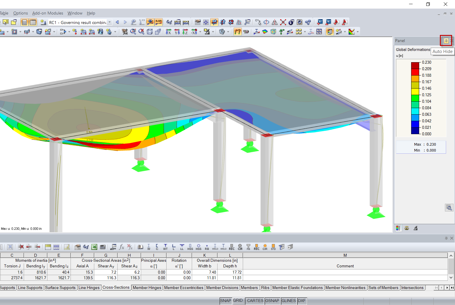 Setting for Displaying Panel