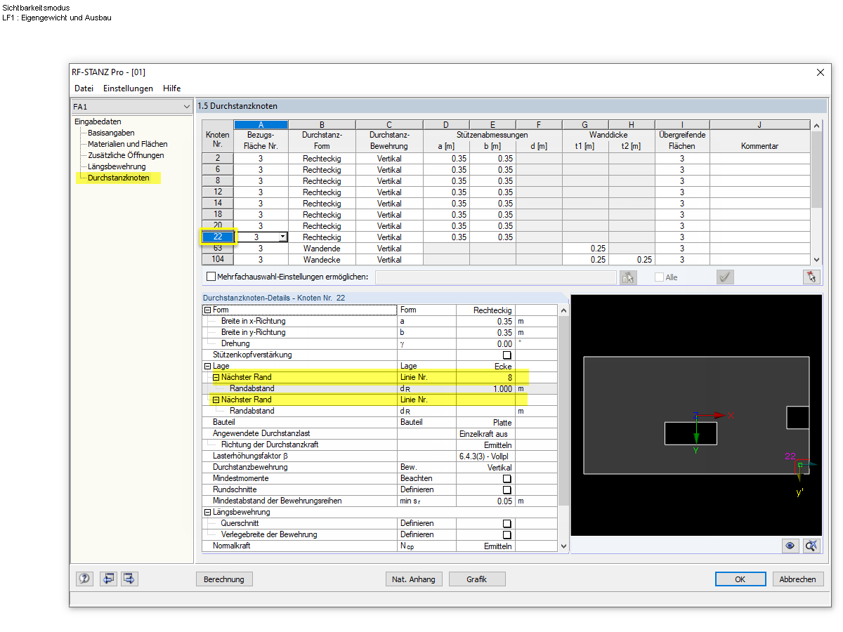 Setting for Surface Edge