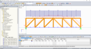 Truss Girder with Loading