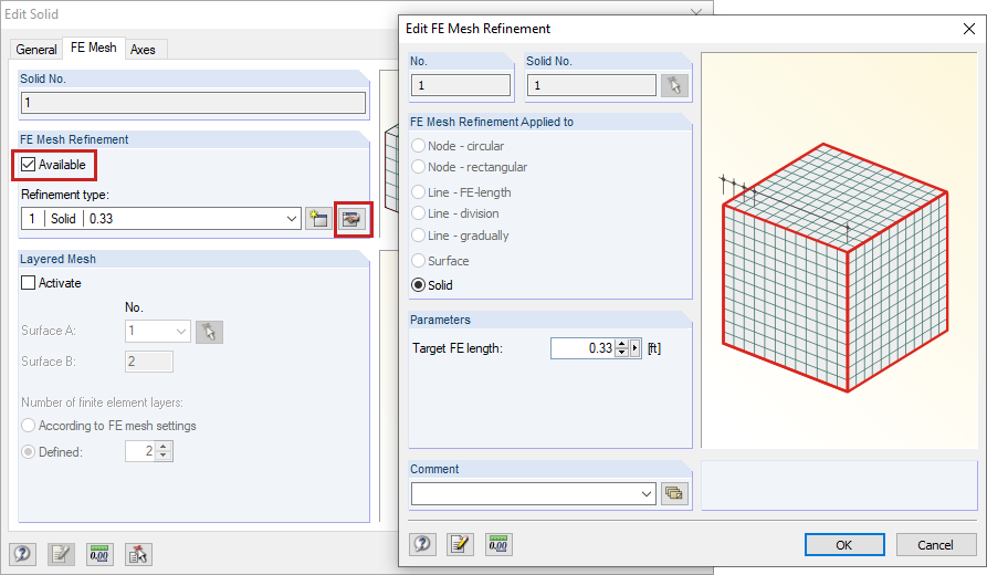 FE Mesh Refinement