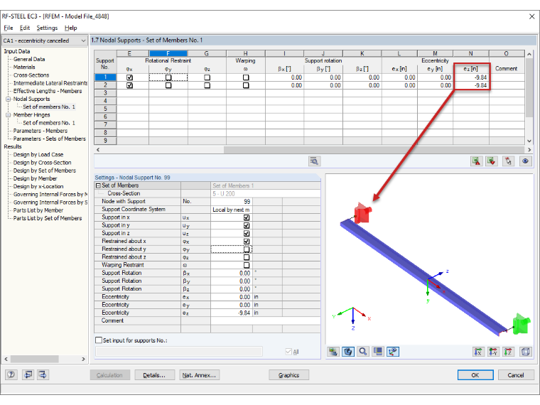 Adjusting Eccentricity in Add-on Module