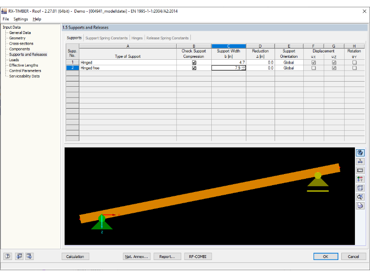 Defining Supports
