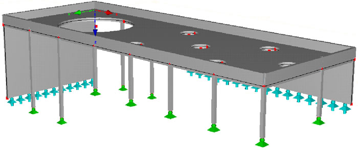 Parameter Studies on Computer-Aided Analysis and Design of Point- and Line-Supported Reinforced Concrete Slabs Considering Different Discretization Options for Determination of Yielding Support Conditions