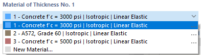 Selecting Material