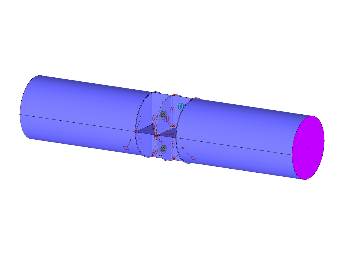 Tube with Bolts