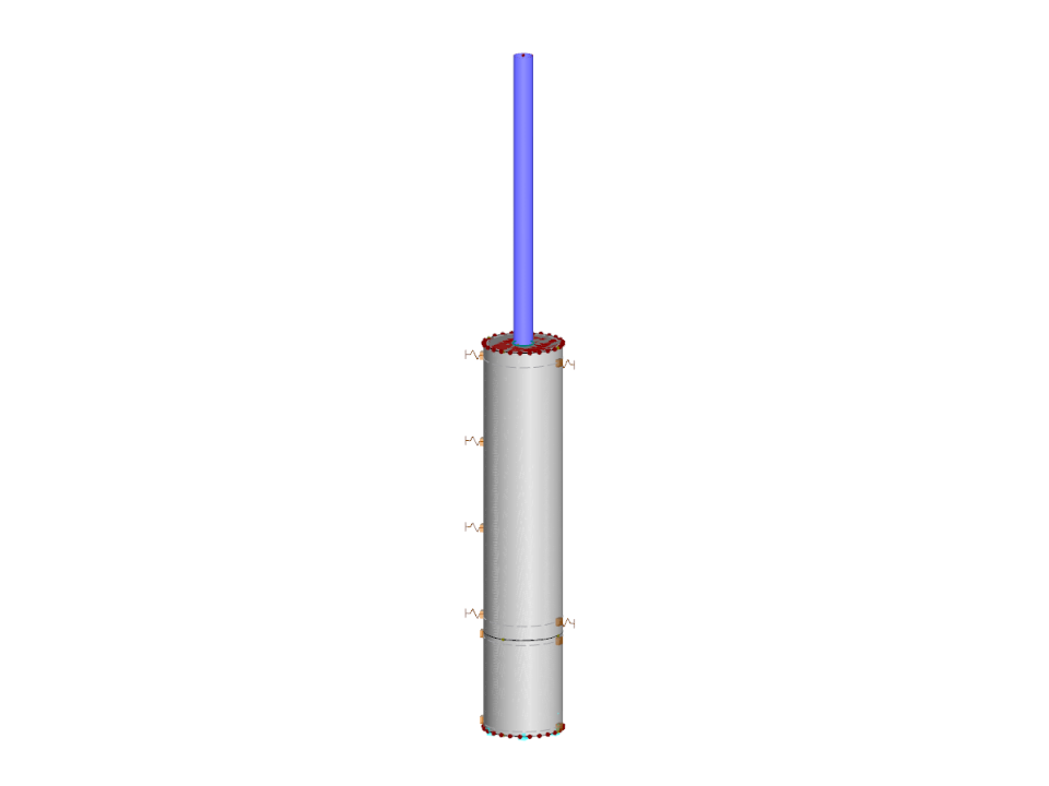 Composite Pile with Metal Column