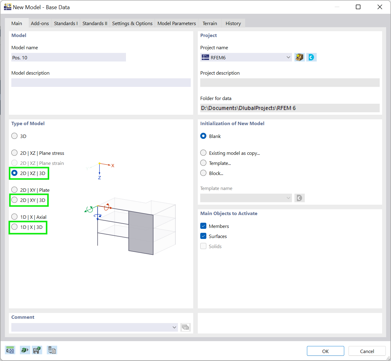 New Model Types in RFEM 6
