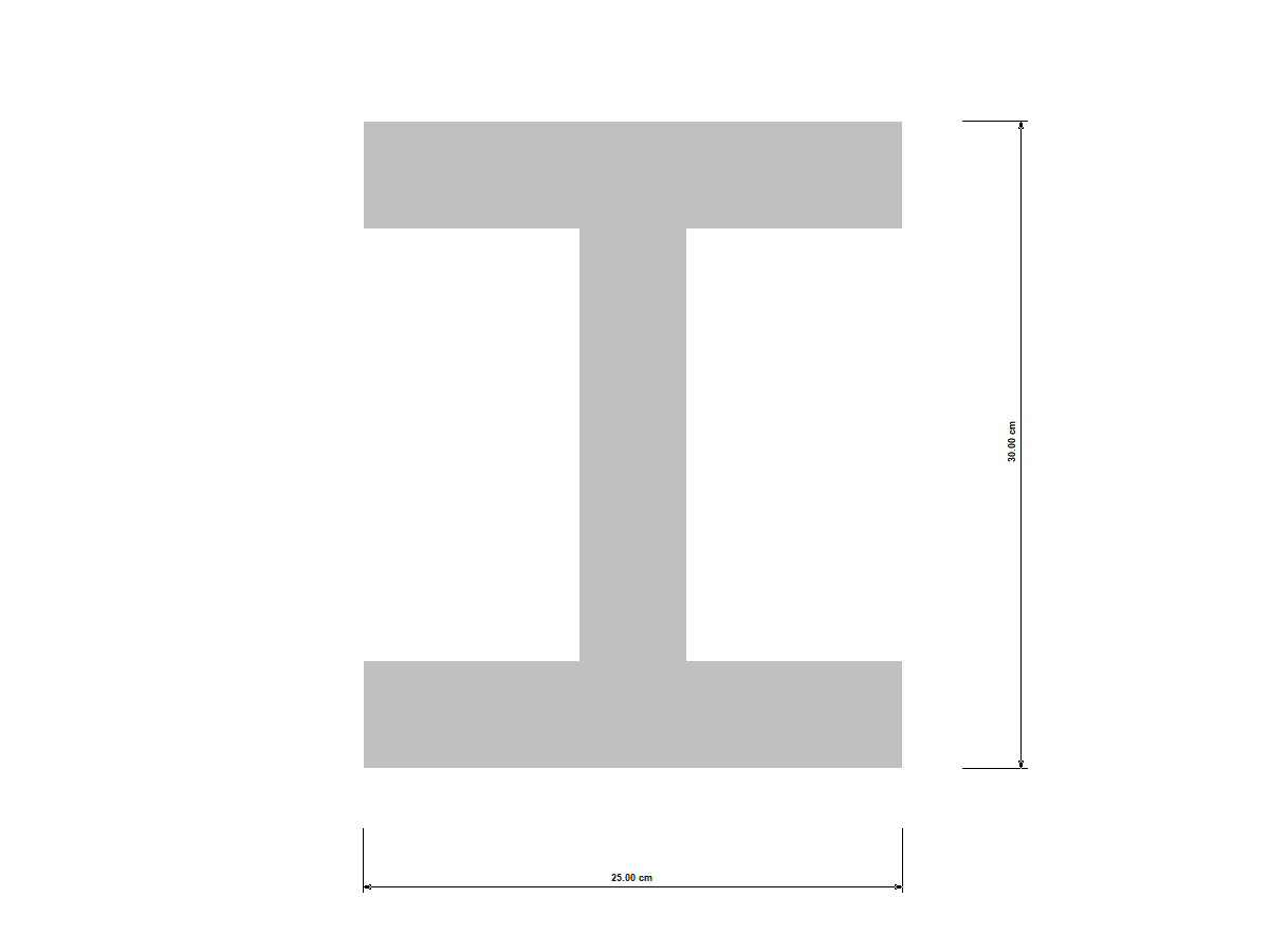 Doubly Symetric I-Section | Cross-Section