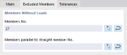 Defining Members Without Loads