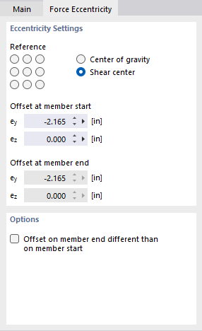 Defining Force Eccentricity