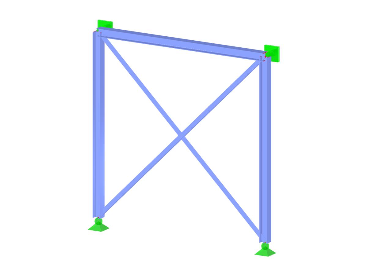 Steel Bracing in RFEM 6