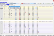 Results of the structural analysis with subcategories in a table