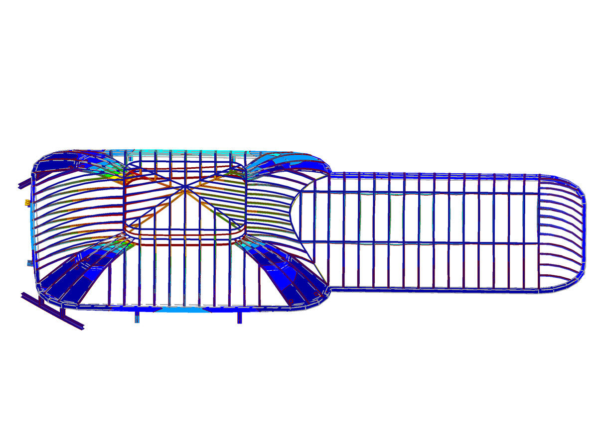 RFEM Model Deformation Results (© Bellapart)