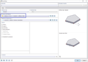 Defining Thickness Type for Connecting Surface